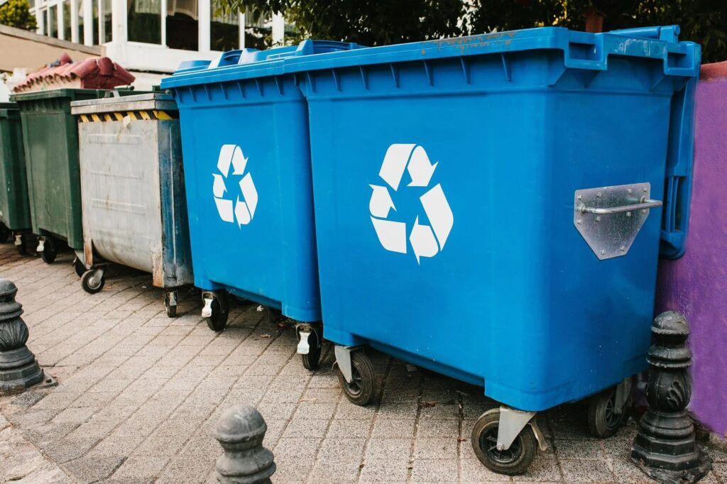 Recycling bins